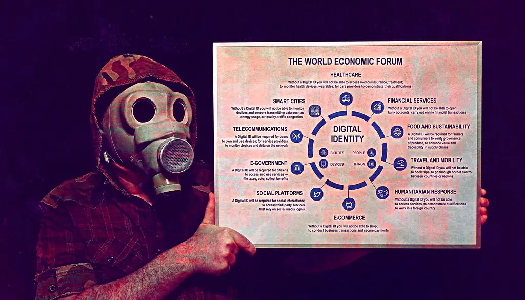 A network diagram showing a poisoned node spreading through a software supply chain